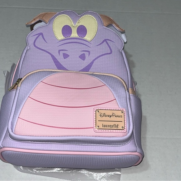 Disney Parks Loungefly Pastel Pink and Purple Figment Backpack New with Tag - Picture 5 of 16